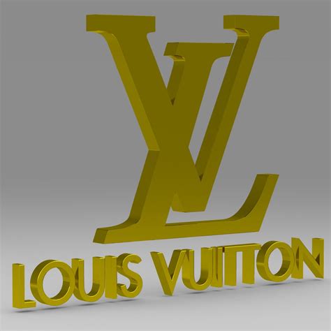 louis vuitton logo 3d|free printable louis vuitton logo.